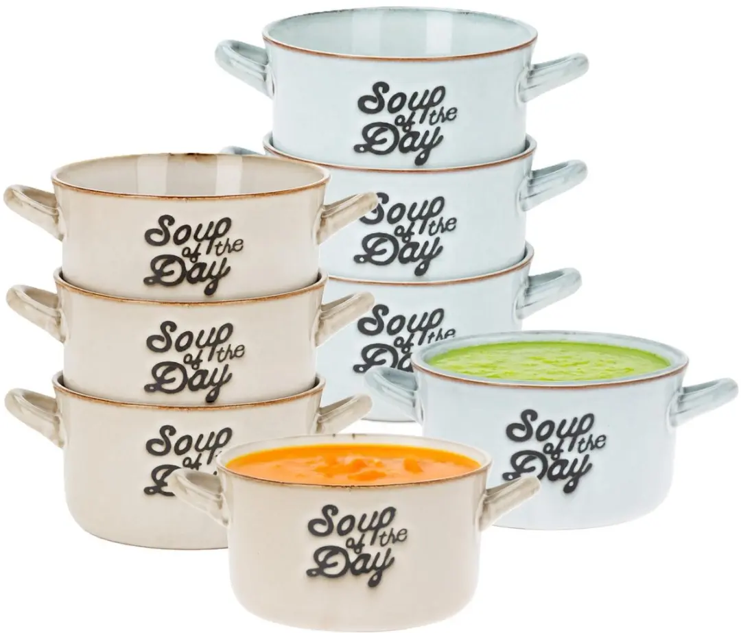 Excellent Houseware Soepkommen Set 8-delig