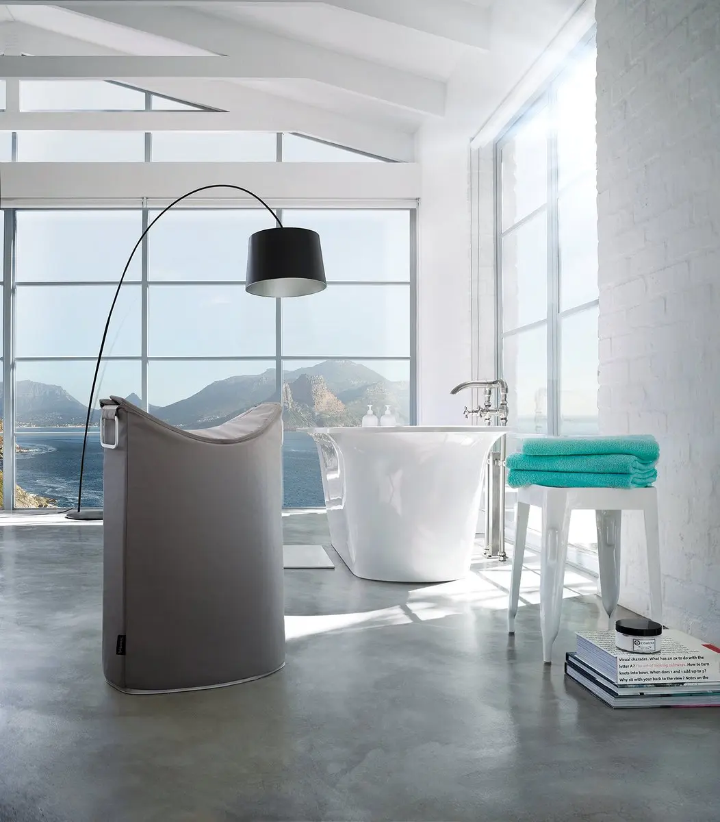 Blomus FRISCO Wasmand 65L - Taupe