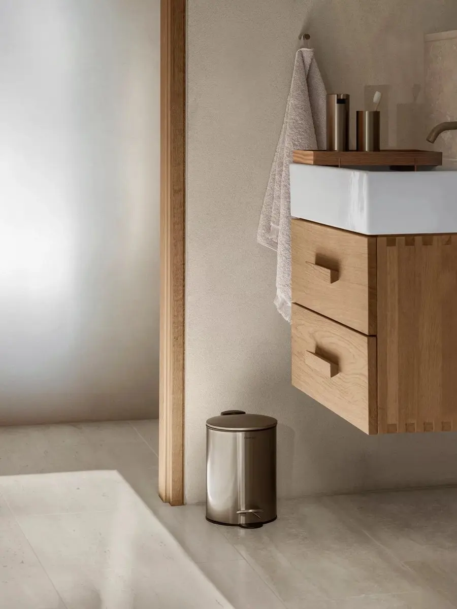Blomus Tubo Pedaalemmer 3L - Staal