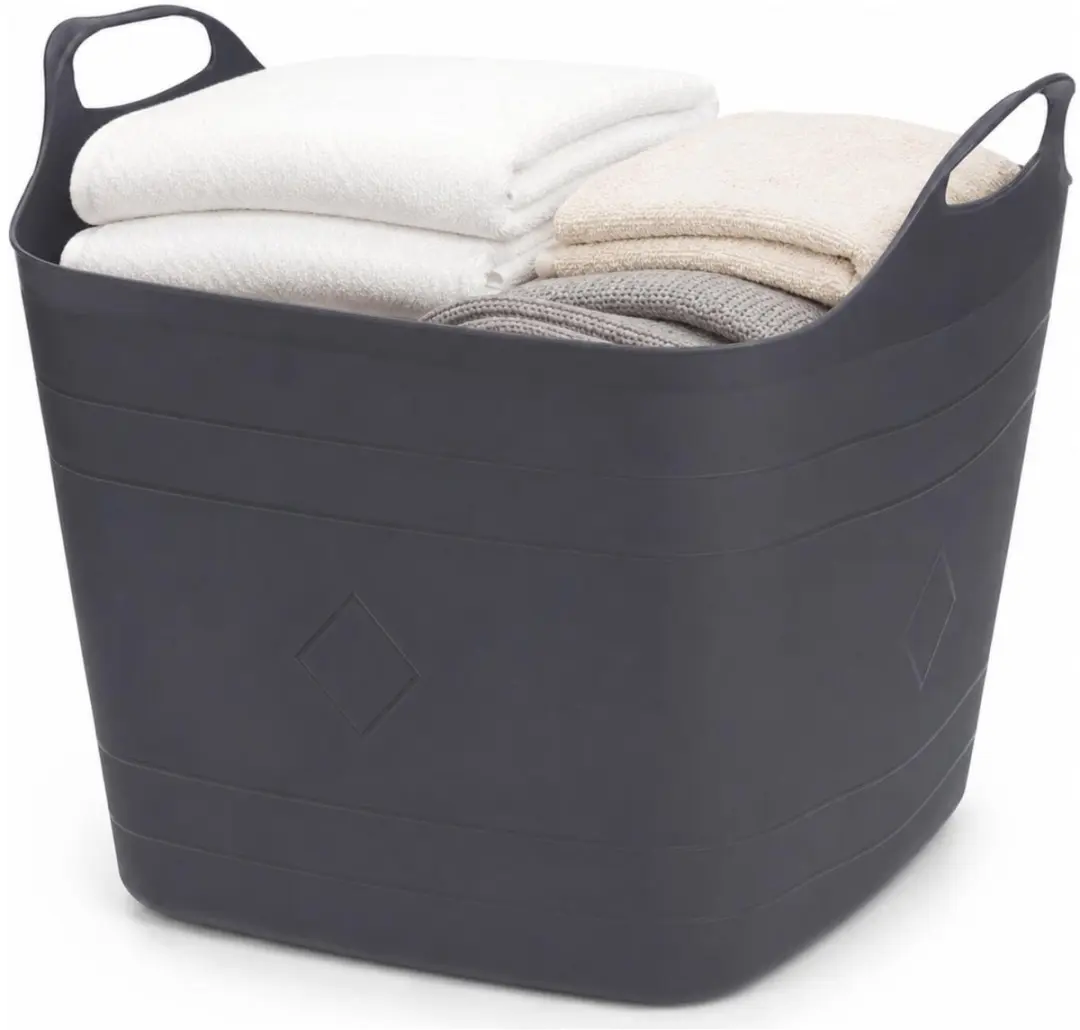 Excellent Houseware Flexibele Emmer 2x - 15L - Zwart