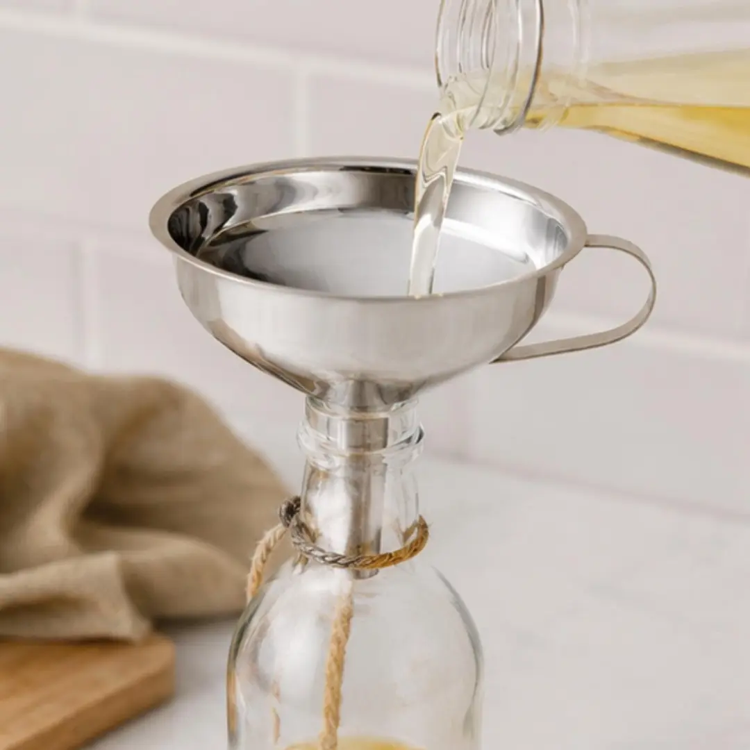Excellent Houseware Trechter RVS 13cm - Zilver