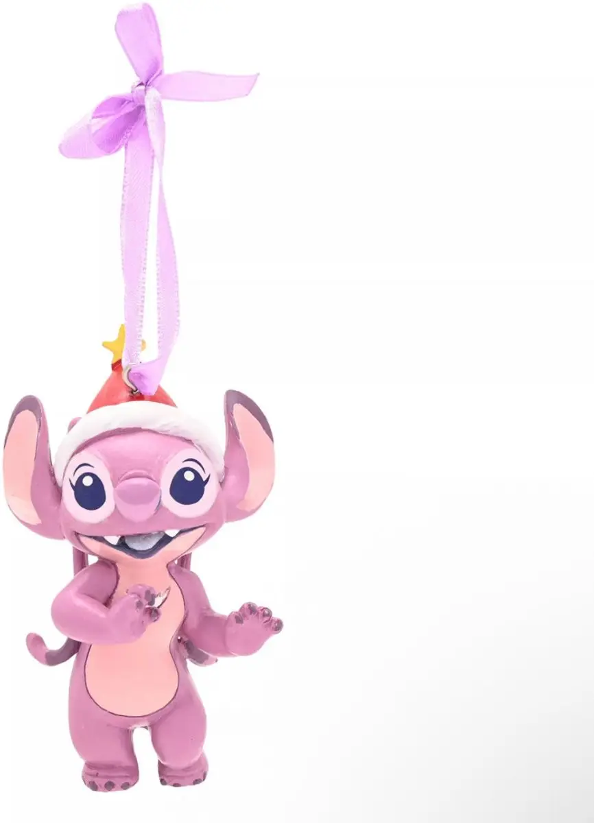 Disney Stitch & Angel Ornamenten - 2 Stuks - Meerkleurig