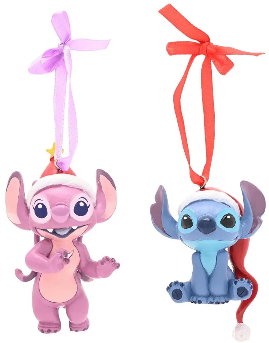 Disney Stitch & Angel Ornamenten