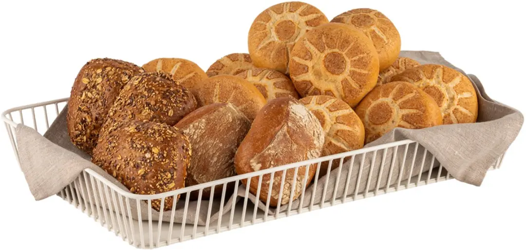 APS URBAN GN 2/4 Brood- en Fruitmand - Wit