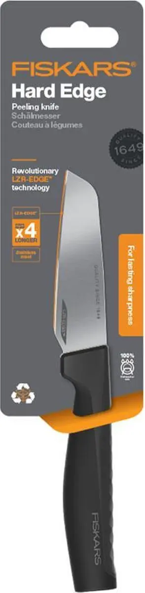 Fiskars Hard Edge Serie Schilmes 88mm - LZR-EDGE - Zwart