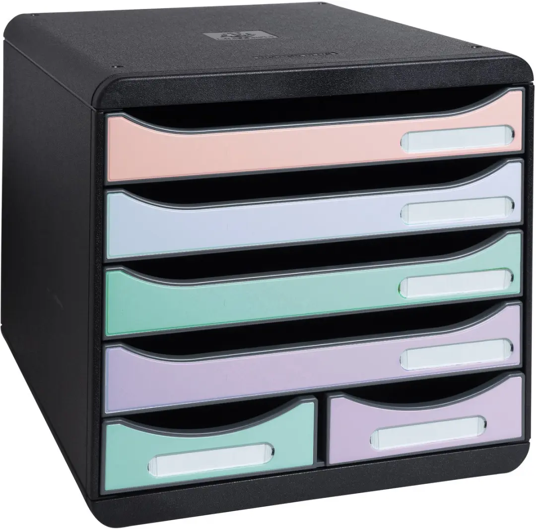 Exacompta Ladenblok Big Box Maxi 6 Laden - Geassorteerd