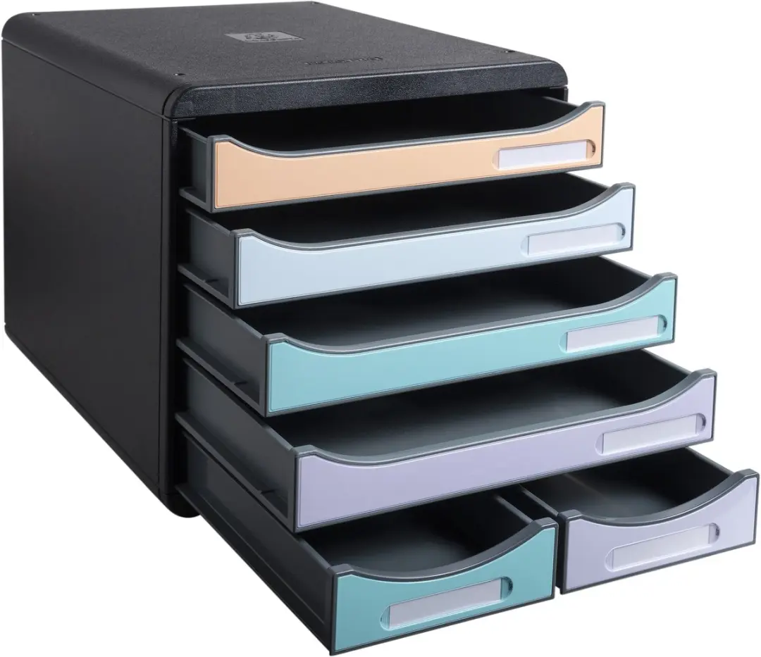 Exacompta Ladenblok Big Box Maxi 6 Laden - Geassorteerd