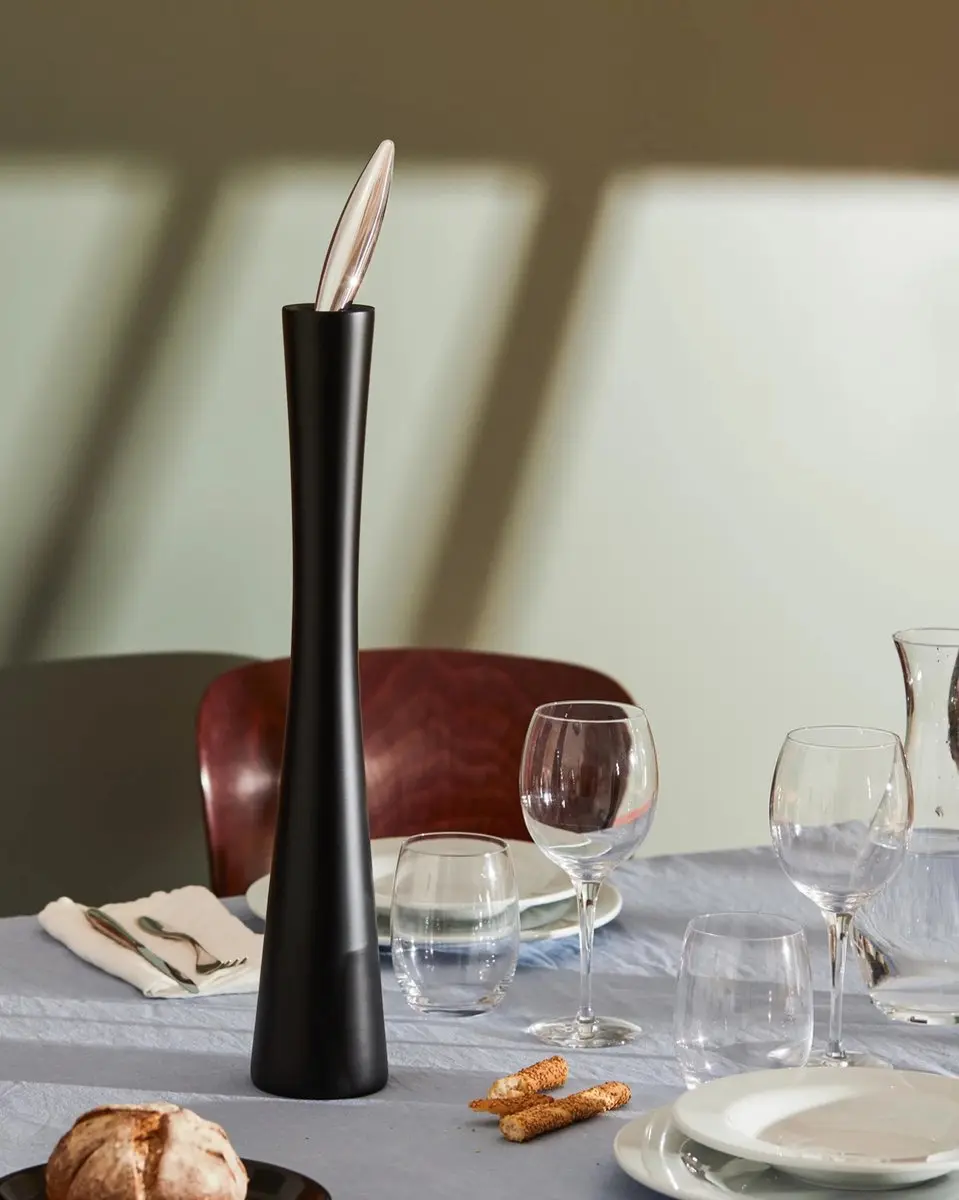 Alessi Pepermolen MP1562 - Beukenhout - Zwart