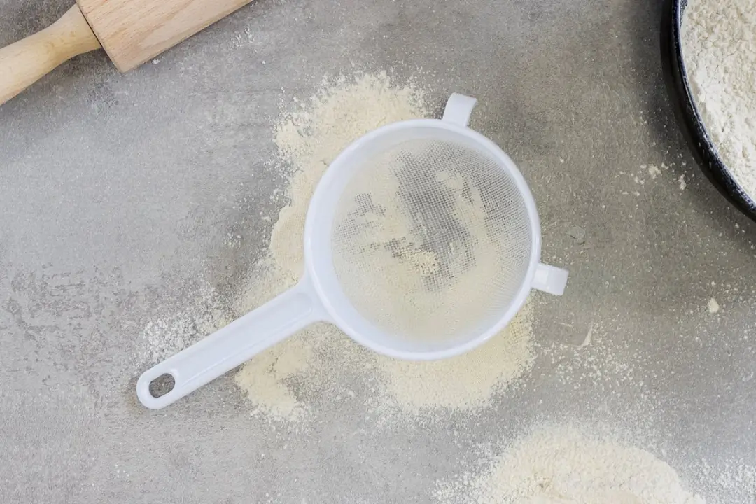 KitchenCraft Kunststof Zeef 12cm - Wit