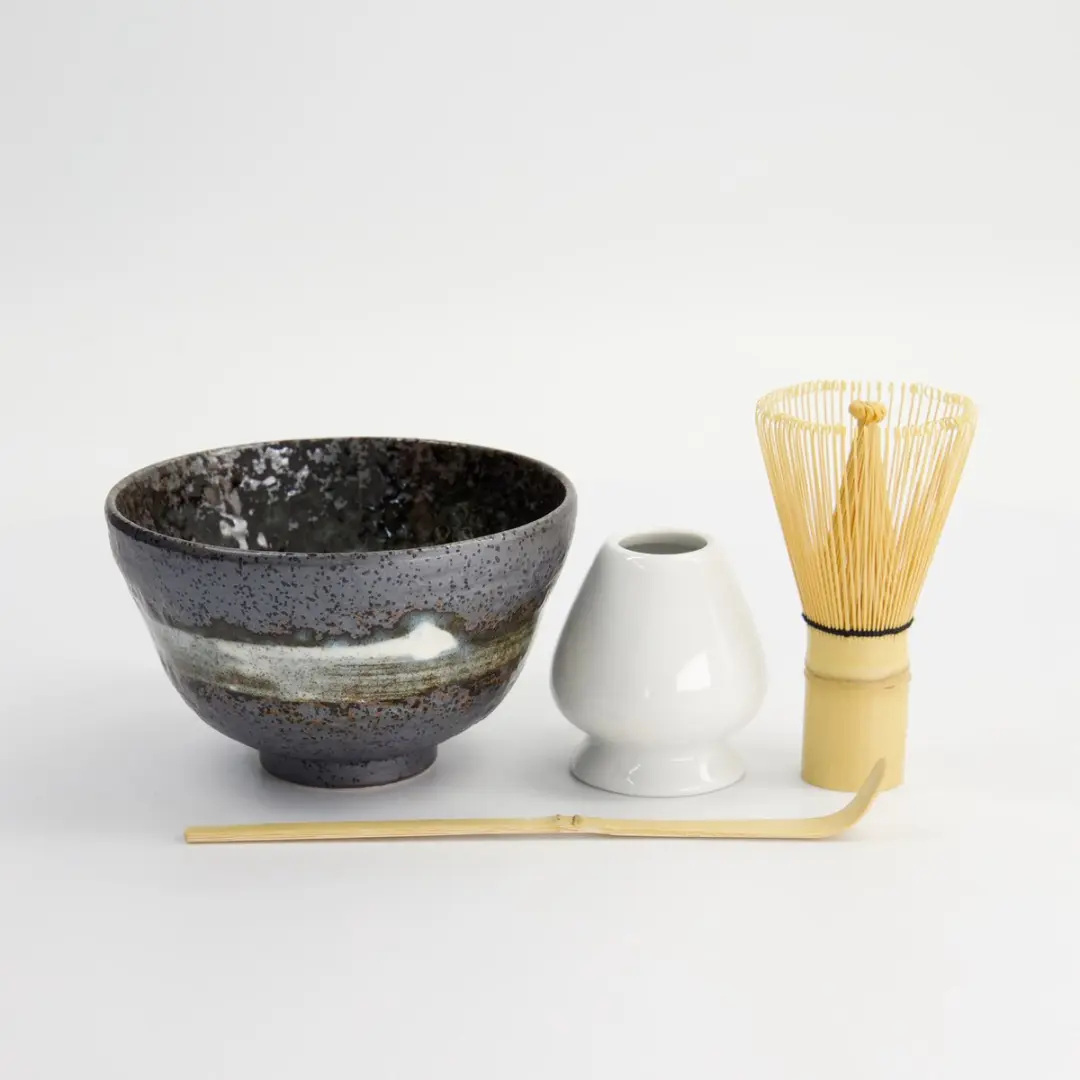Tokyo Design Studio Uzushio Matcha Geschenkset - 4-delig