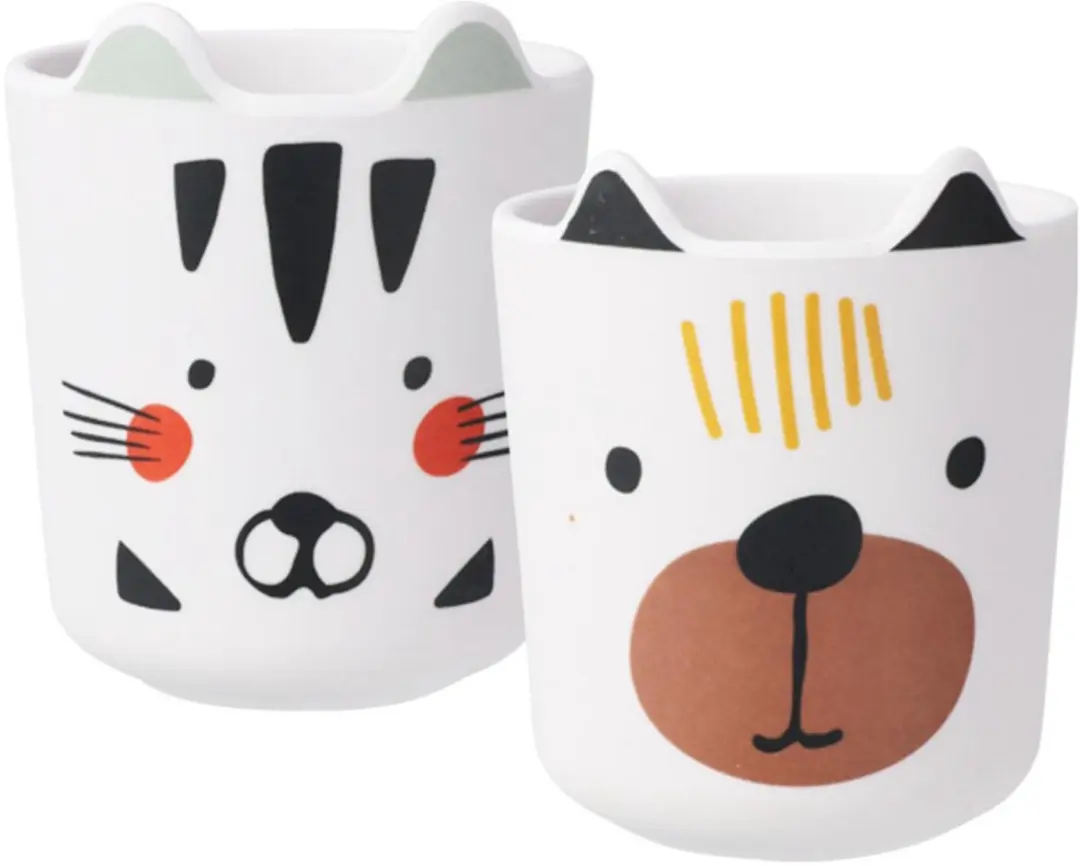 Excellent Houseware Kinder Drinkbeker Katten Thema - 7x9cm - 0.26L