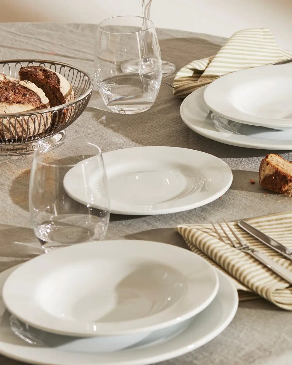Alessi Jasper Morrison Dinerborden 27cm - 4 Stuks