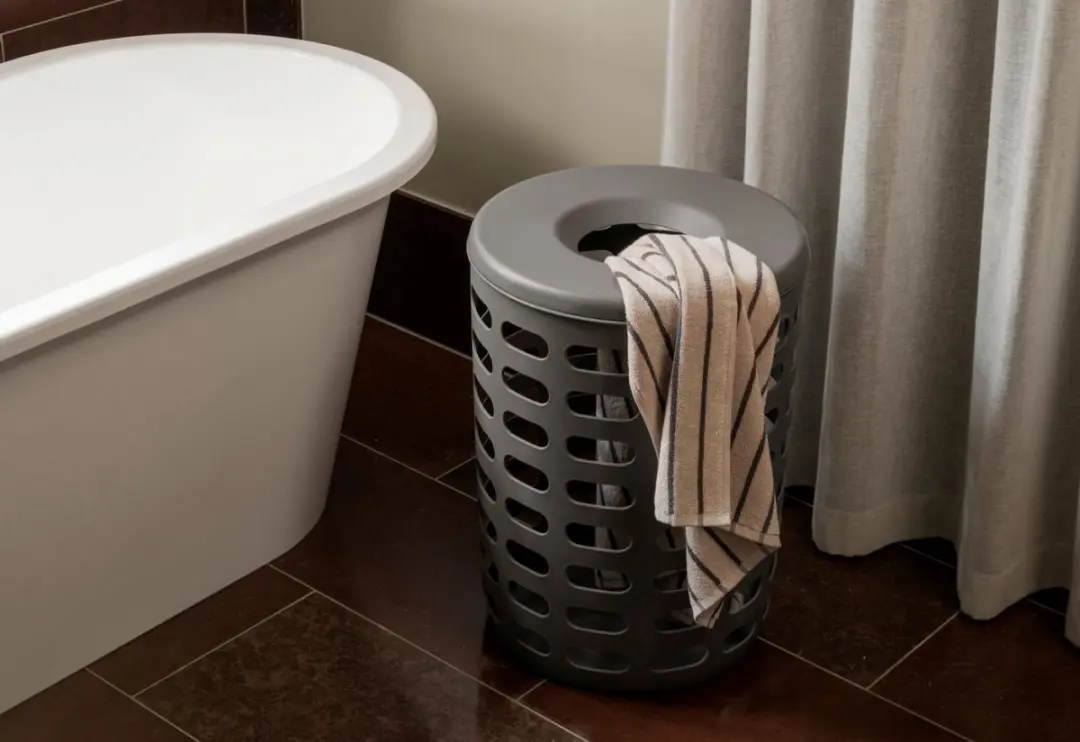 Blomus KORIE Wasmand 86L - Ø40cm - Moonbeam