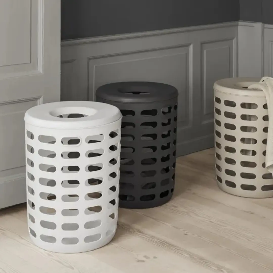 Blomus KORIE Wasmand 86L - Ø40cm - Moonbeam