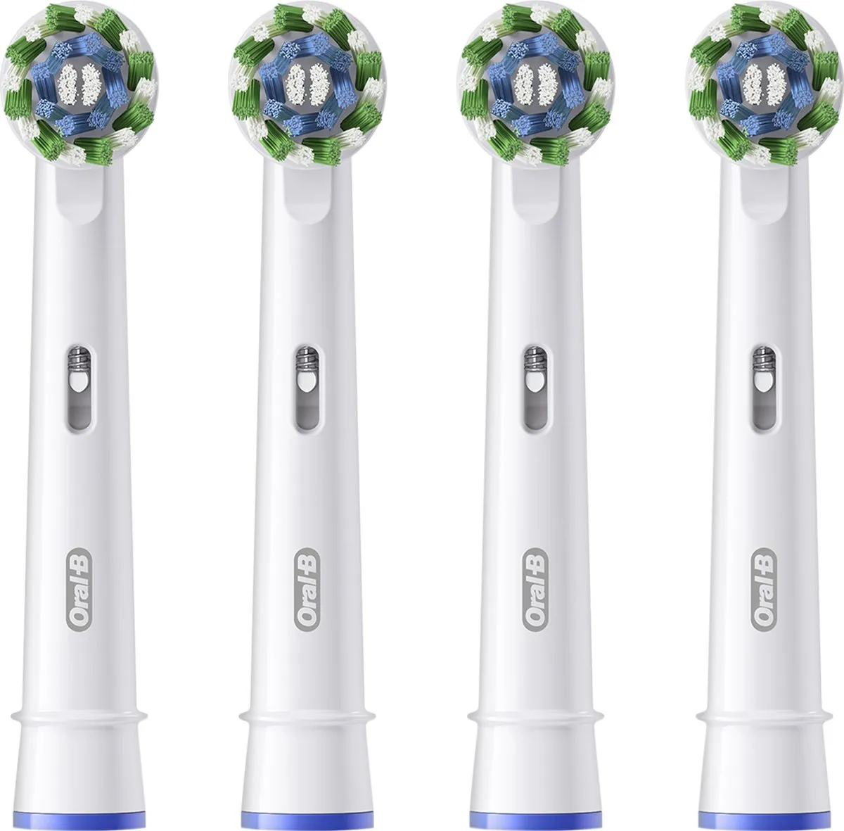Oral-B Cross Action Pro Opzetborstels 4 Stuks - Wit