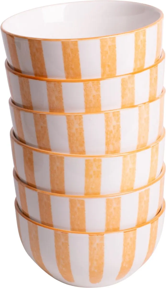Cosy&Trendy Valencia Schaaltjes 6 Stuks