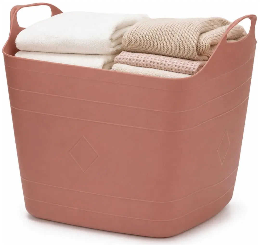 Excellent Houseware Flexibele Emmer 15L - 2 Stuks - Oudroze