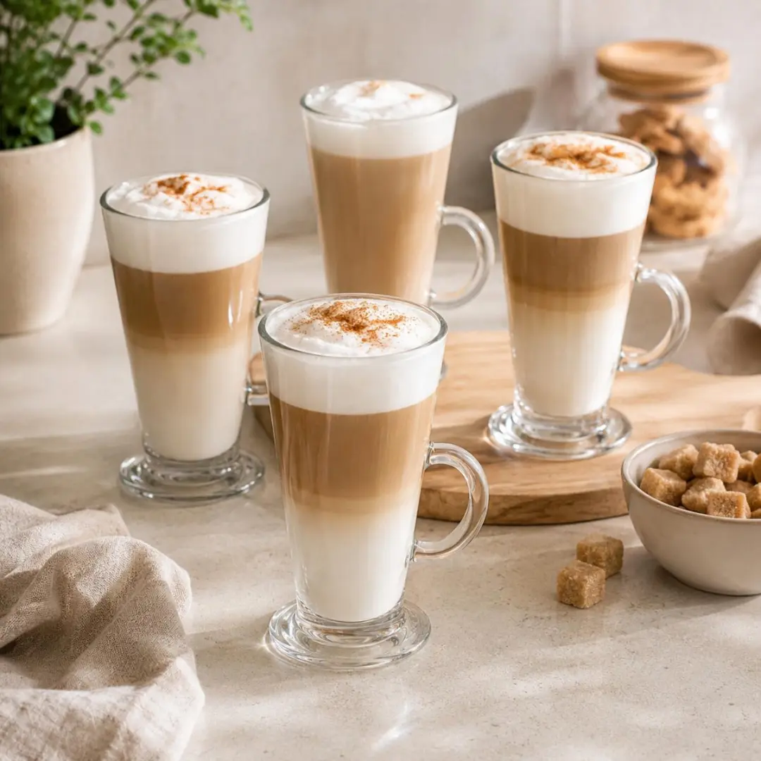 Excellent Houseware Latte Macchiato Glas 270ml - 8 Stuks