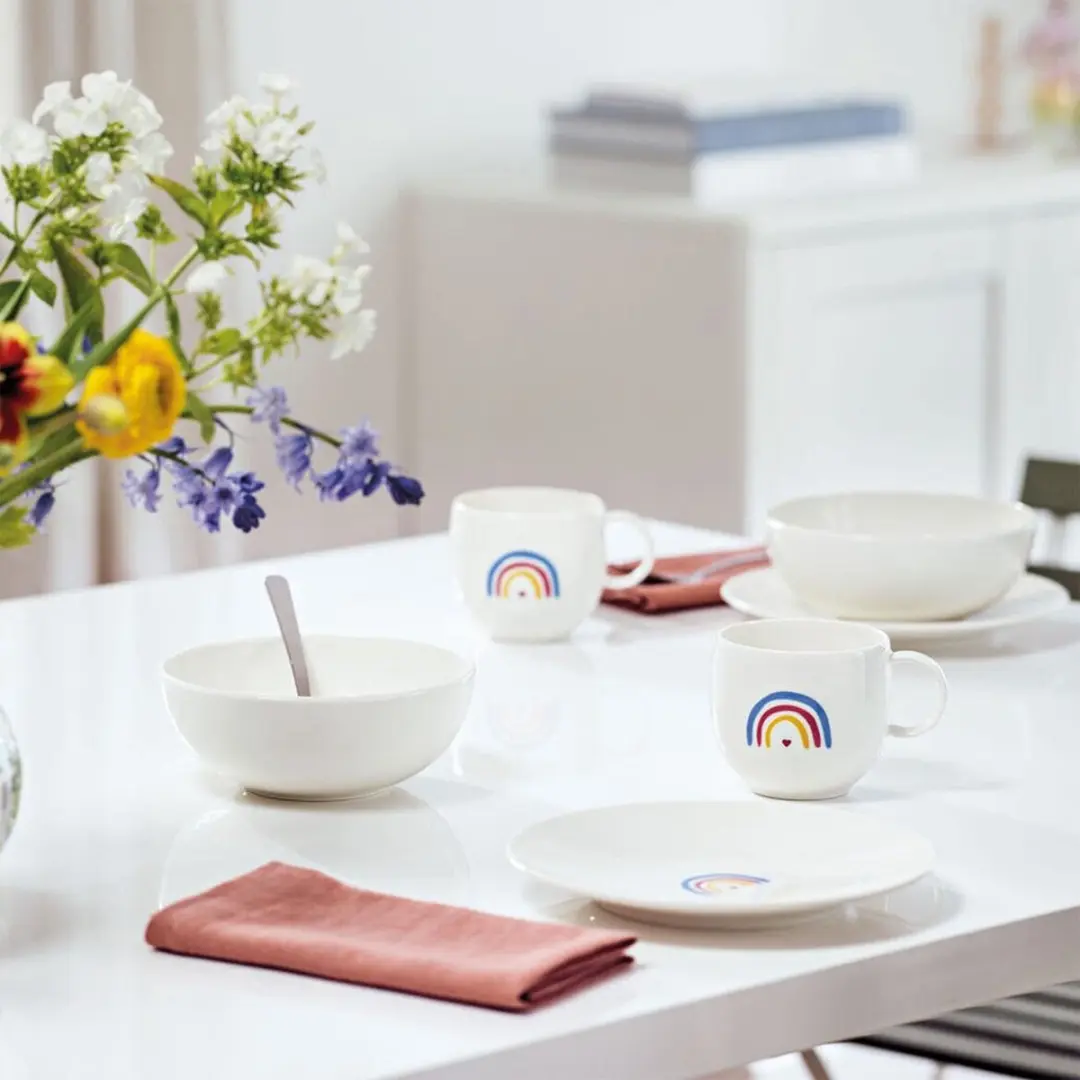 Villeroy & Boch With Love Kommen 4 Stuks - 16.9cm Wit