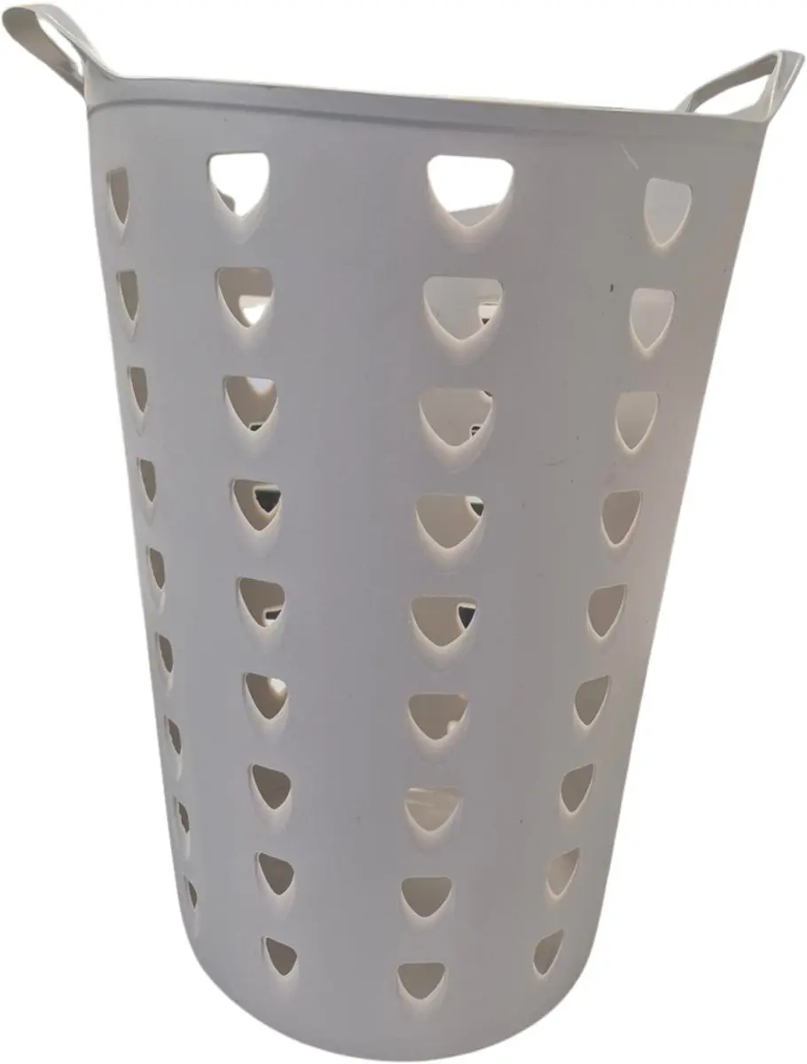 Excellent Houseware Flexibele Wasmand 2x - 60L - Beige