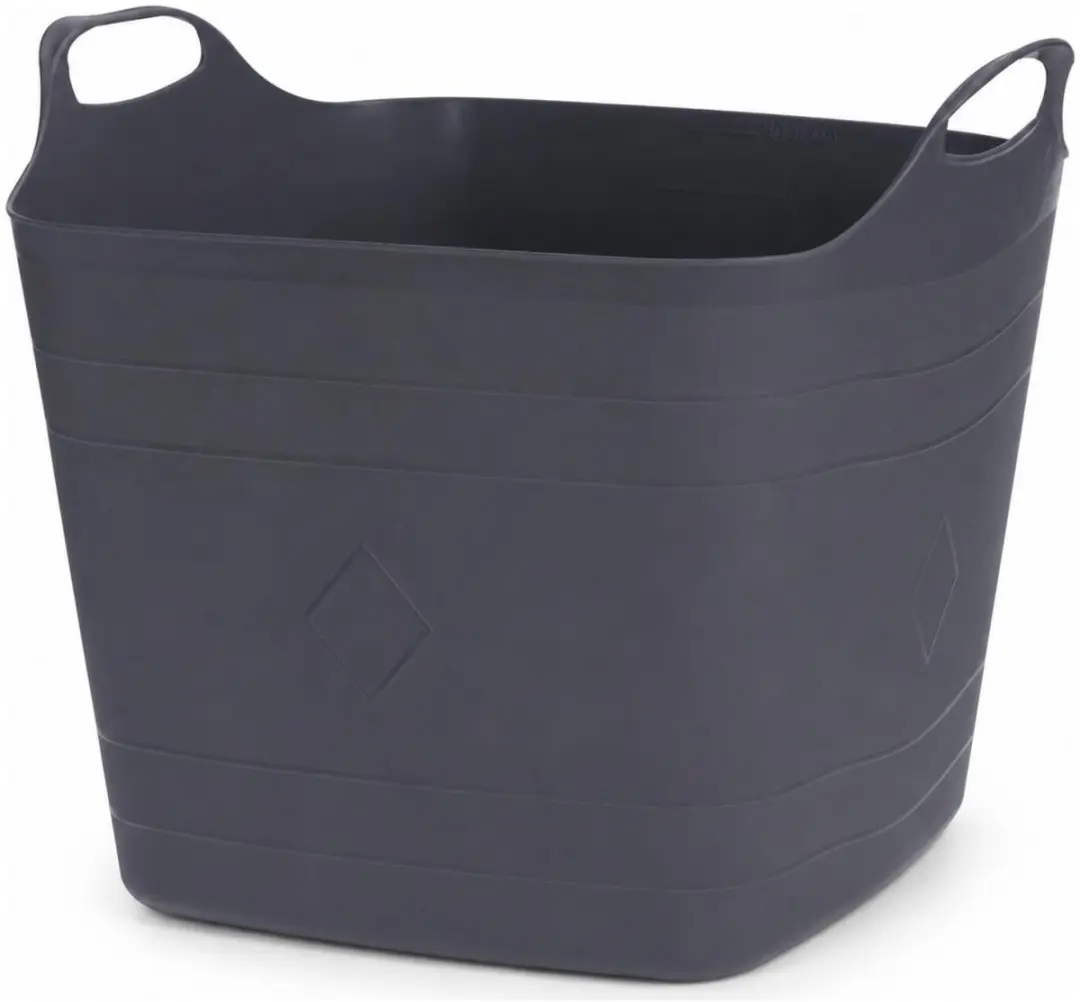 Excellent Houseware Flexibele Emmer 3x - 15L - Zwart
