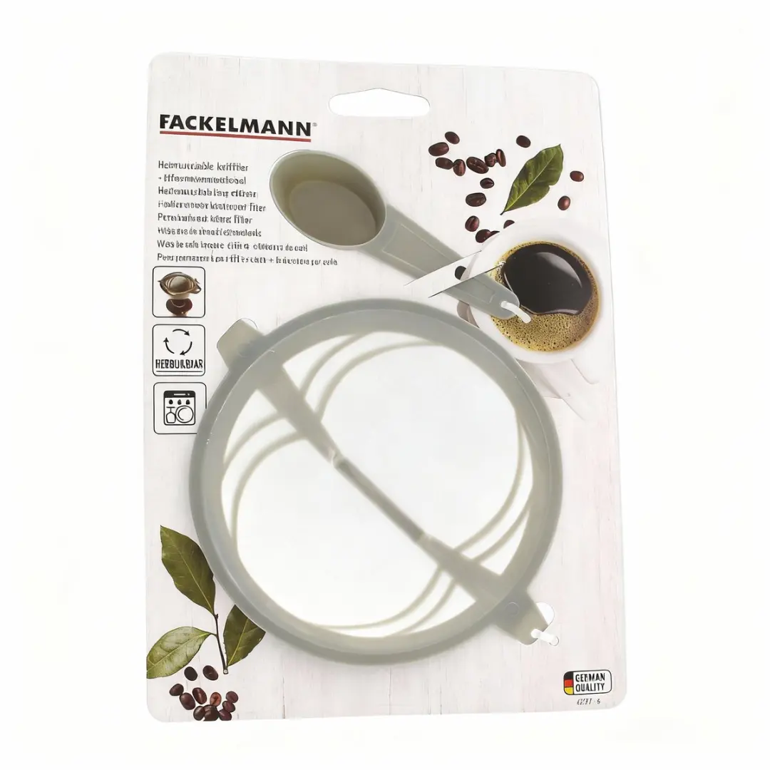 Fackelmann Herbruikbaar Koffiefilter T4 115mm - met maatschepje - afbeelding 2 van 5