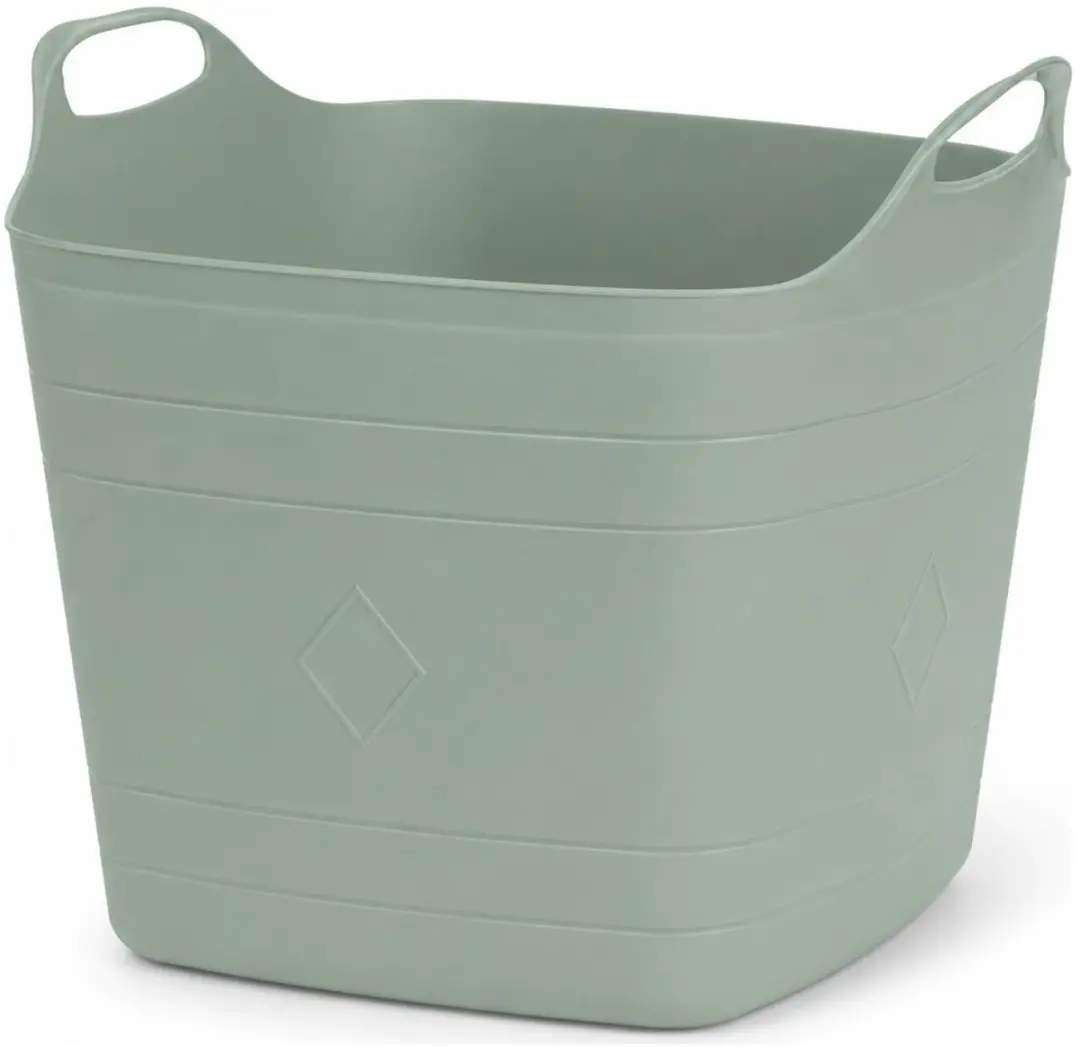 Excellent Houseware Flexibele Emmer Groen 15L - 2 Stuks