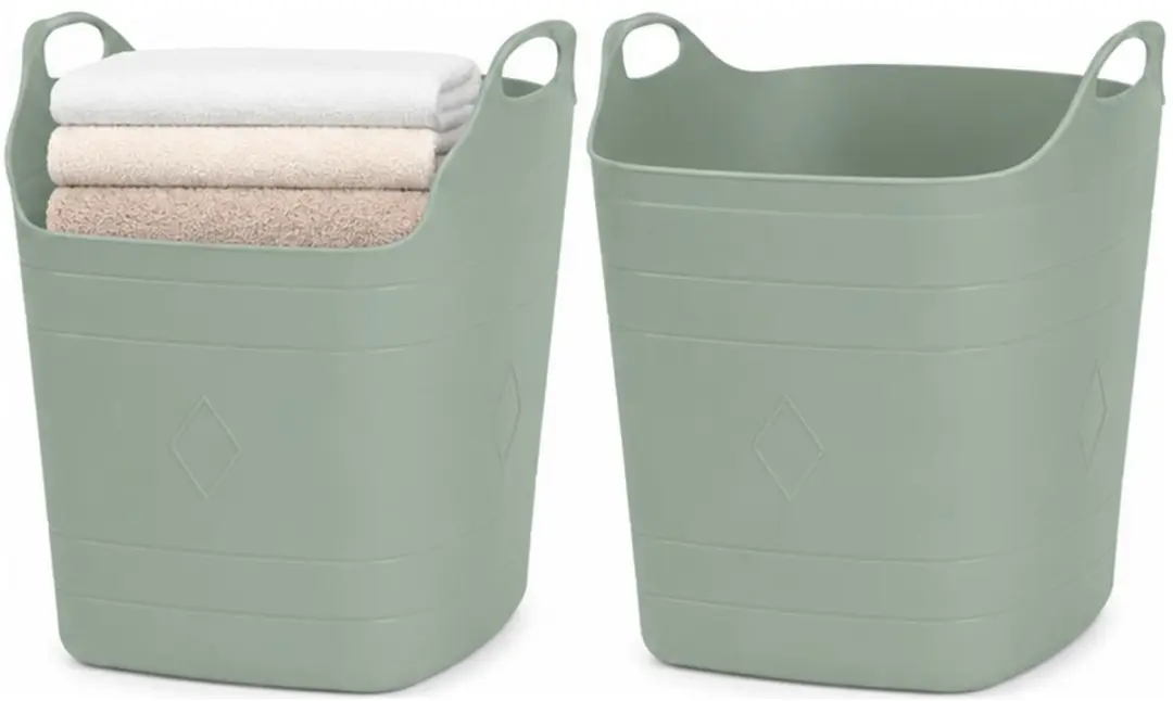 Excellent Houseware Flexibele Emmer Groen 15L