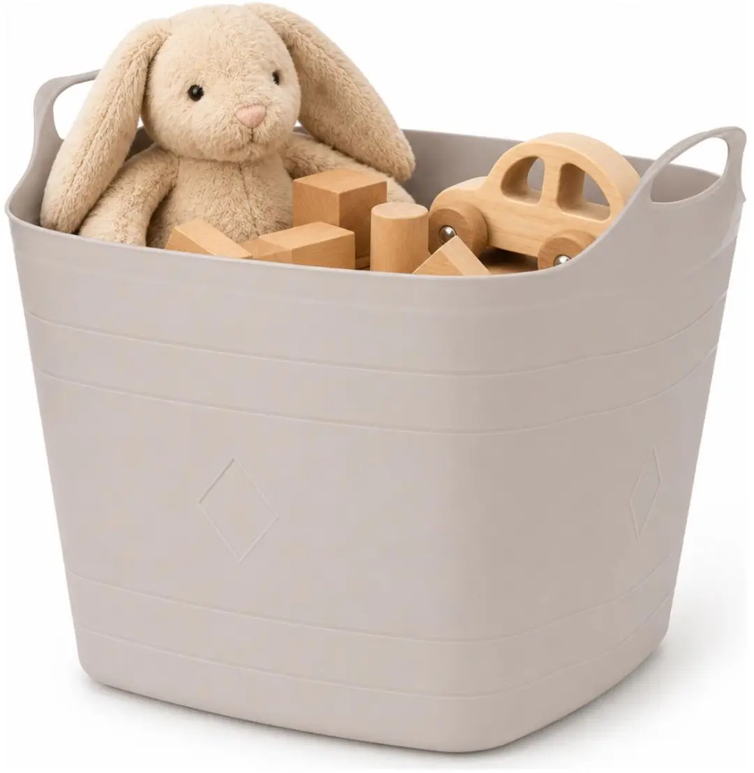 Excellent Houseware Flexibele Emmer 3x - 15L - 37x30cm