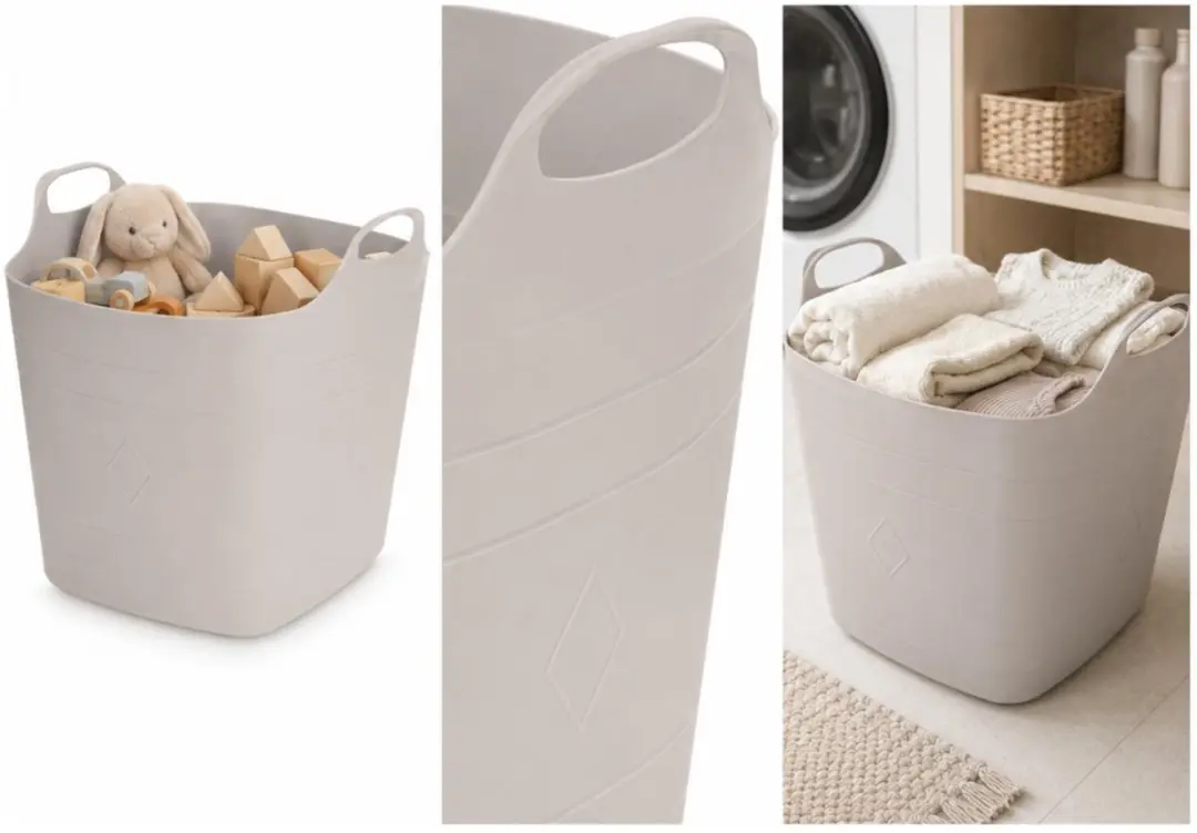 Excellent Houseware Flexibele Emmer 3x - 15L - 37x30cm