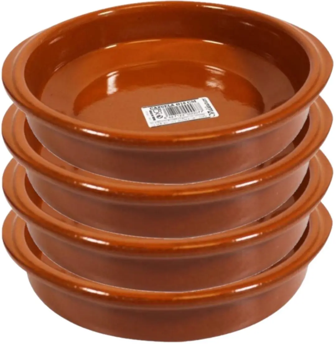 Excellent Houseware Murcia Tapas Schaaltjes - 4 Stuks - 18cm