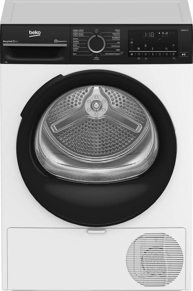 Beko BM3T3924W Warmtepompdroger 9 kg