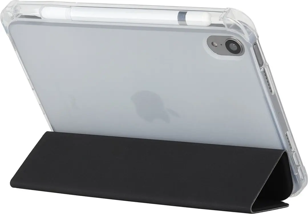 Fonu Trifold Bookcase iPad Mini 7/6 Hoes - Zwart - 8.3" - MPN 7989