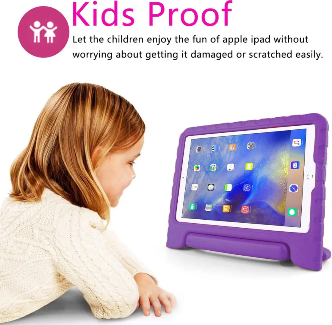 Fonu Kinder Hoes iPad Air 1/2 9.7" - Paars