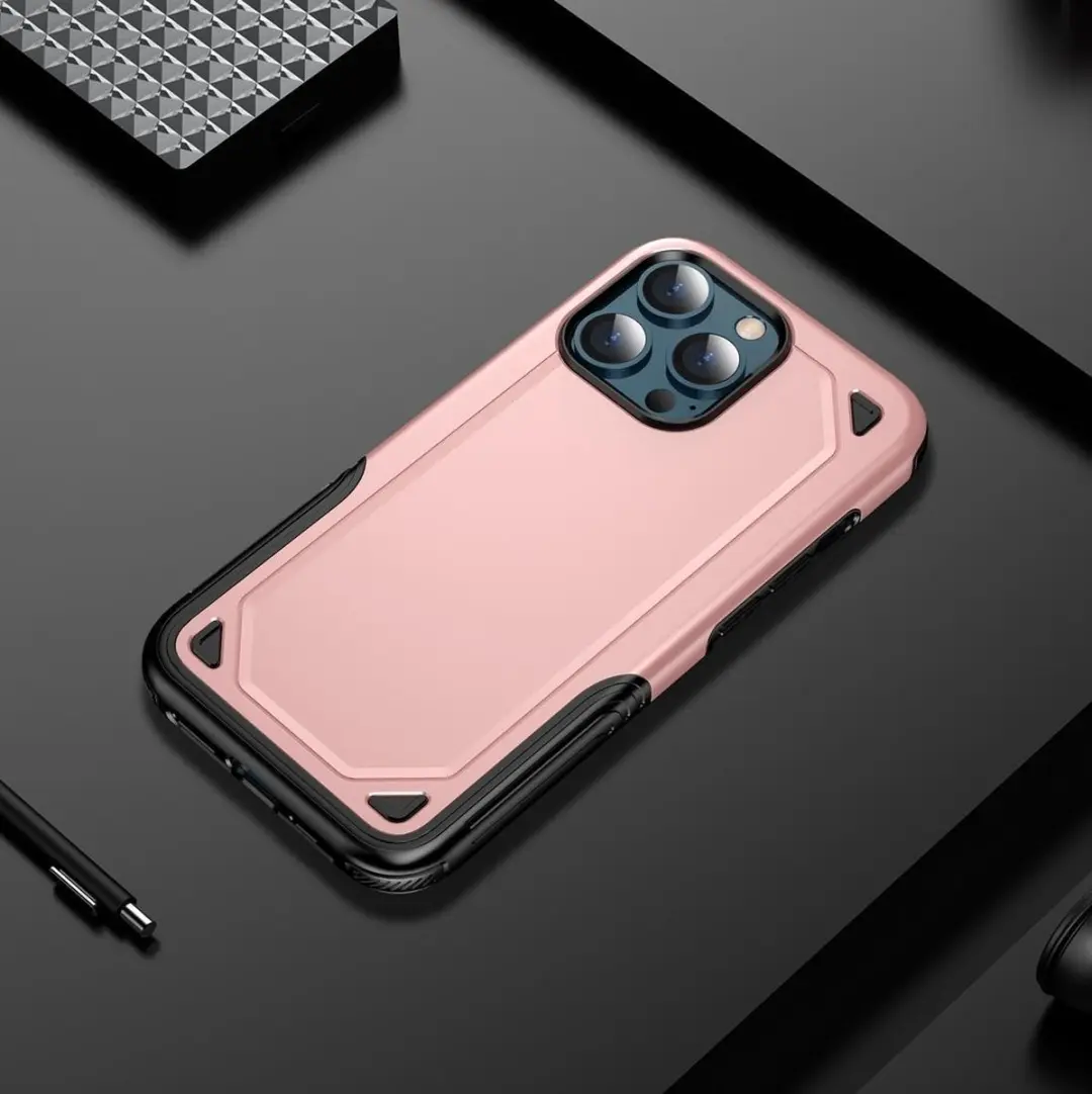 Fonu Hybrid Armor Backcase iPhone 13 Pro - Roségoud