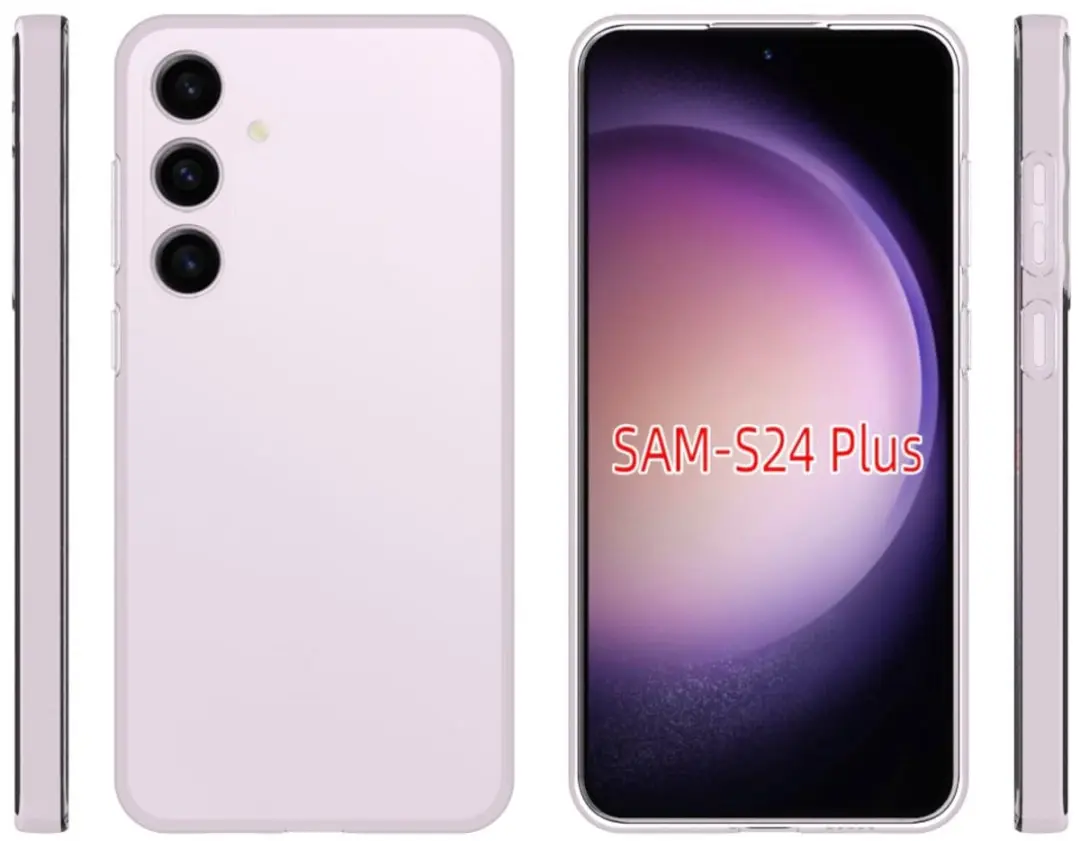 Fonu Transparant Siliconen Hoesje S24 Plus - MPN 11064