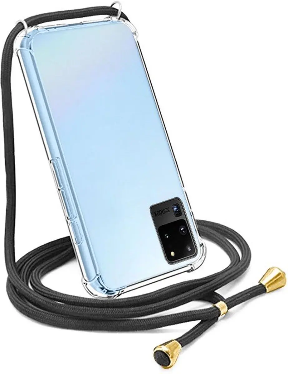 Fonu Siliconen Anti-Shock Hoesje Samsung Galaxy S20 Ultra - Transparant