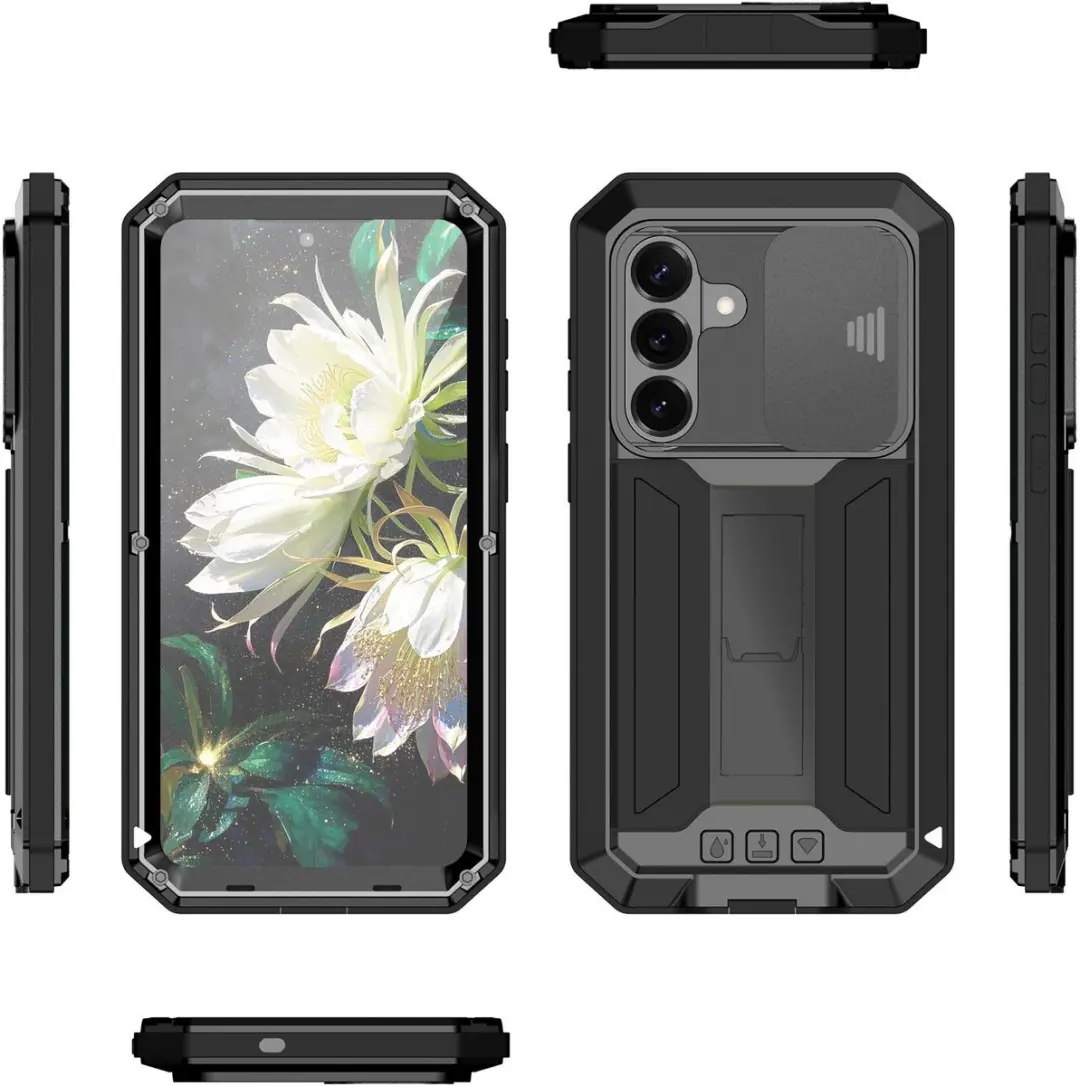 Fonu Metalen Hoesje Samsung Galaxy S26 Plus 14642 - Zwart