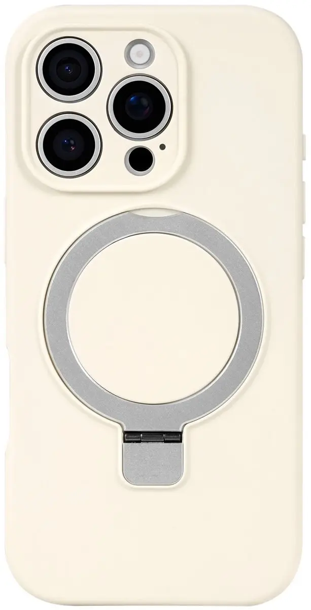 Fonu iPhone 16 Pro Max Hoesje - MagSafe - Beige - afbeelding 6 van 6