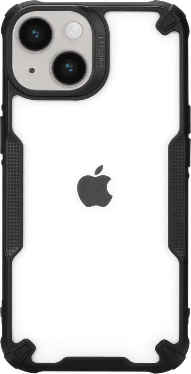 Fonu Hybrid X iPhone 15 Plus Hoesje - Transparant