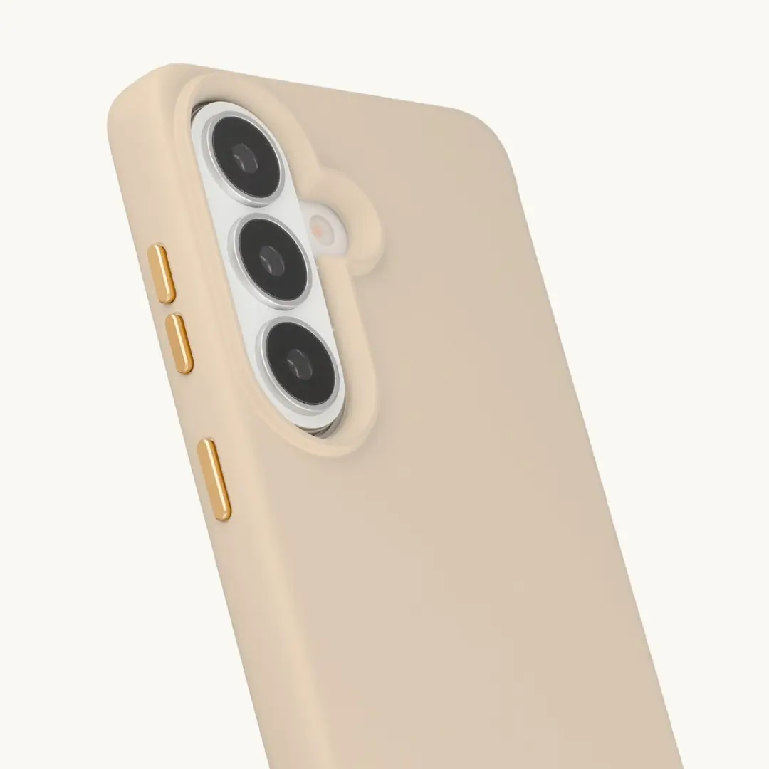 Selencia Hoesje Samsung Galaxy S26 Rivièra MagSafe - Beige