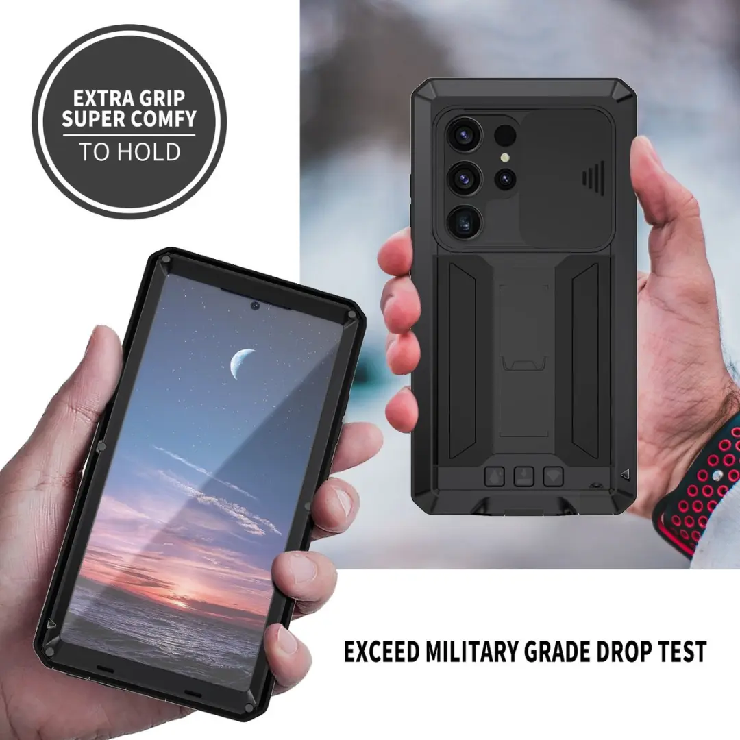 Fonu Stofdicht Hoesje Samsung Galaxy S24 Ultra 11470 - Zwart