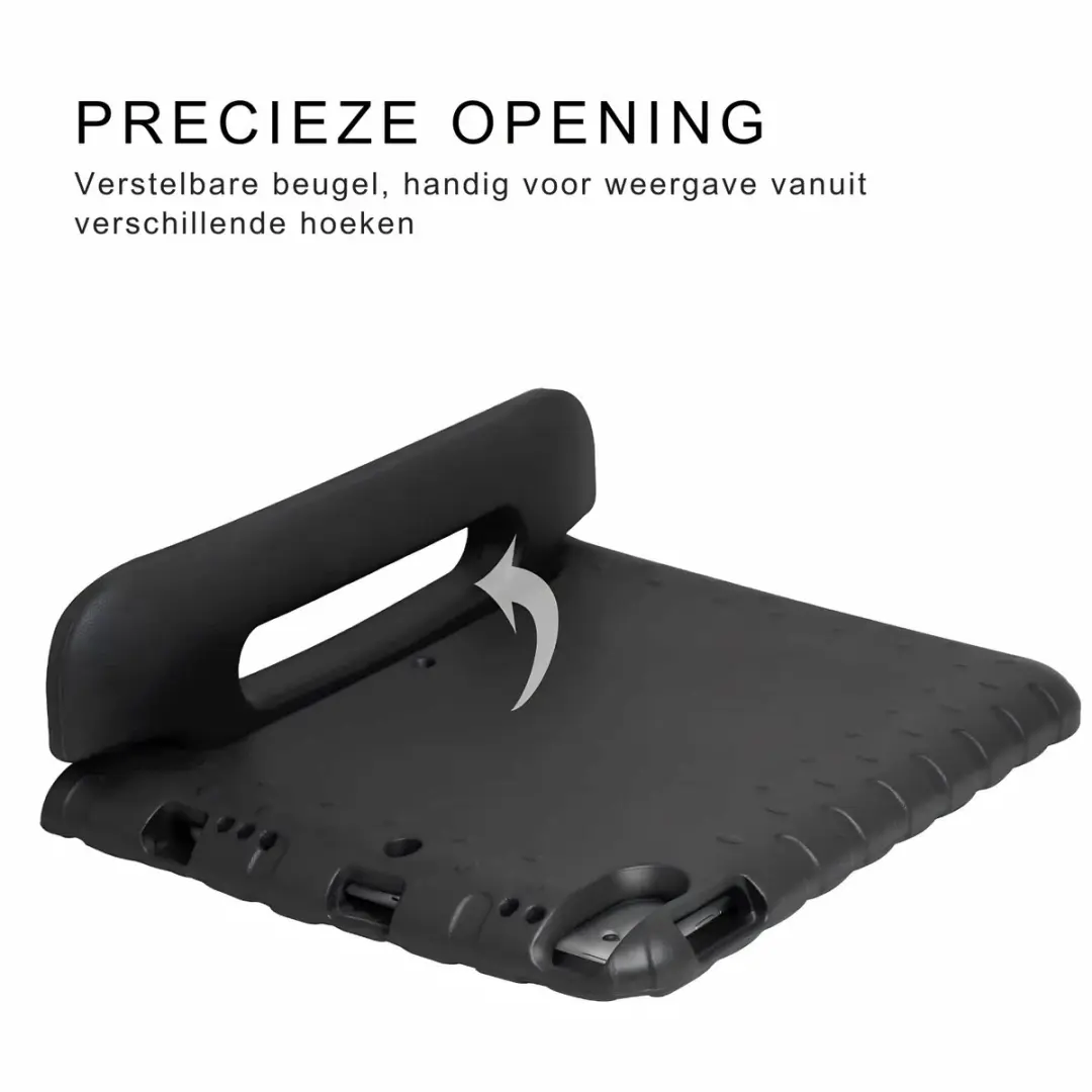 Fonu Kinderhoes voor iPad 2017/2018 9.7" - Zwart