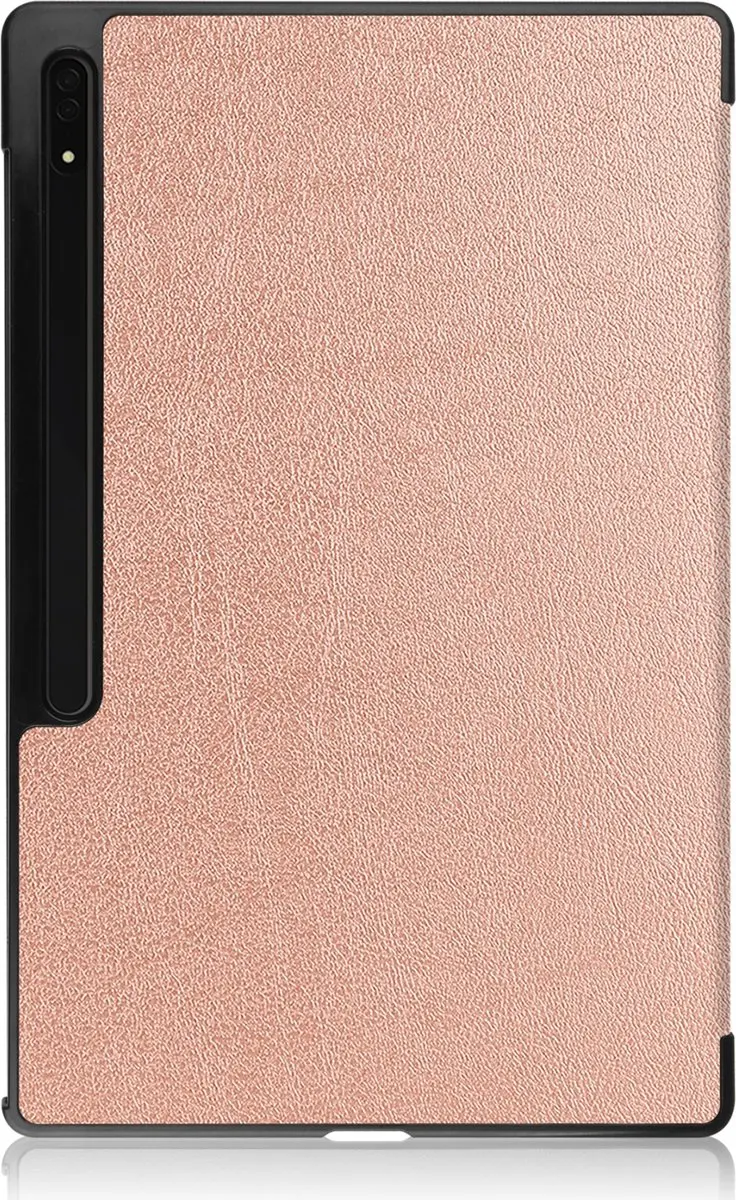 Fonu Smart Folio Hoes Samsung Tab S8/S9 Ultra - Roségoud