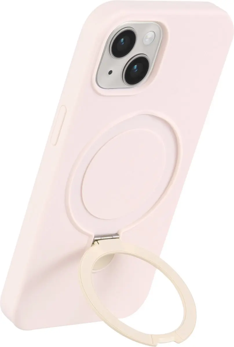 Fonu.nl iPhone 15 Hoesje Magnetisch Roze - 11439
