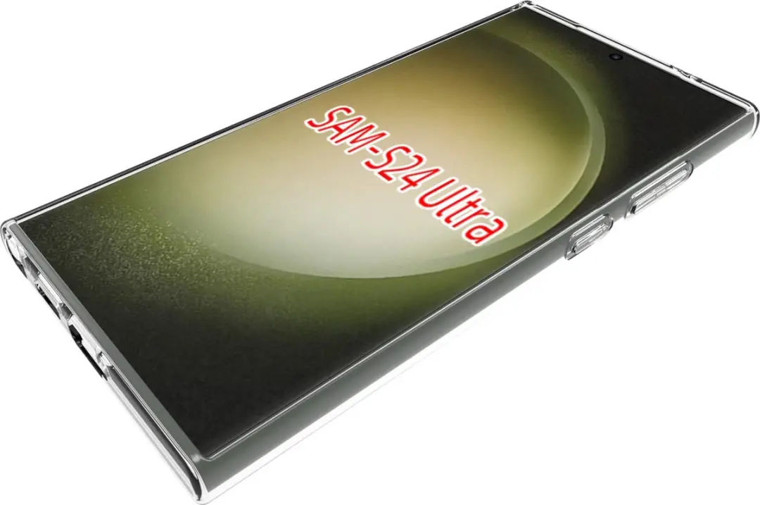 Fonu Transparant Siliconen Hoesje S24 Ultra - MPN 11065