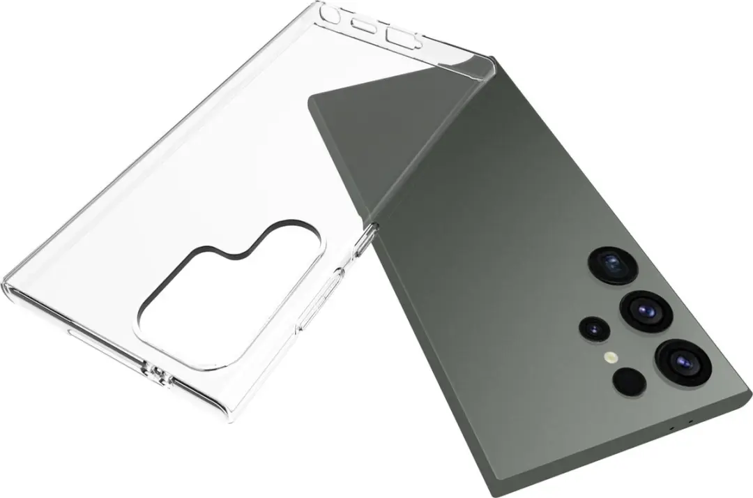 Fonu Transparant Siliconen Hoesje S24 Ultra - MPN 11065