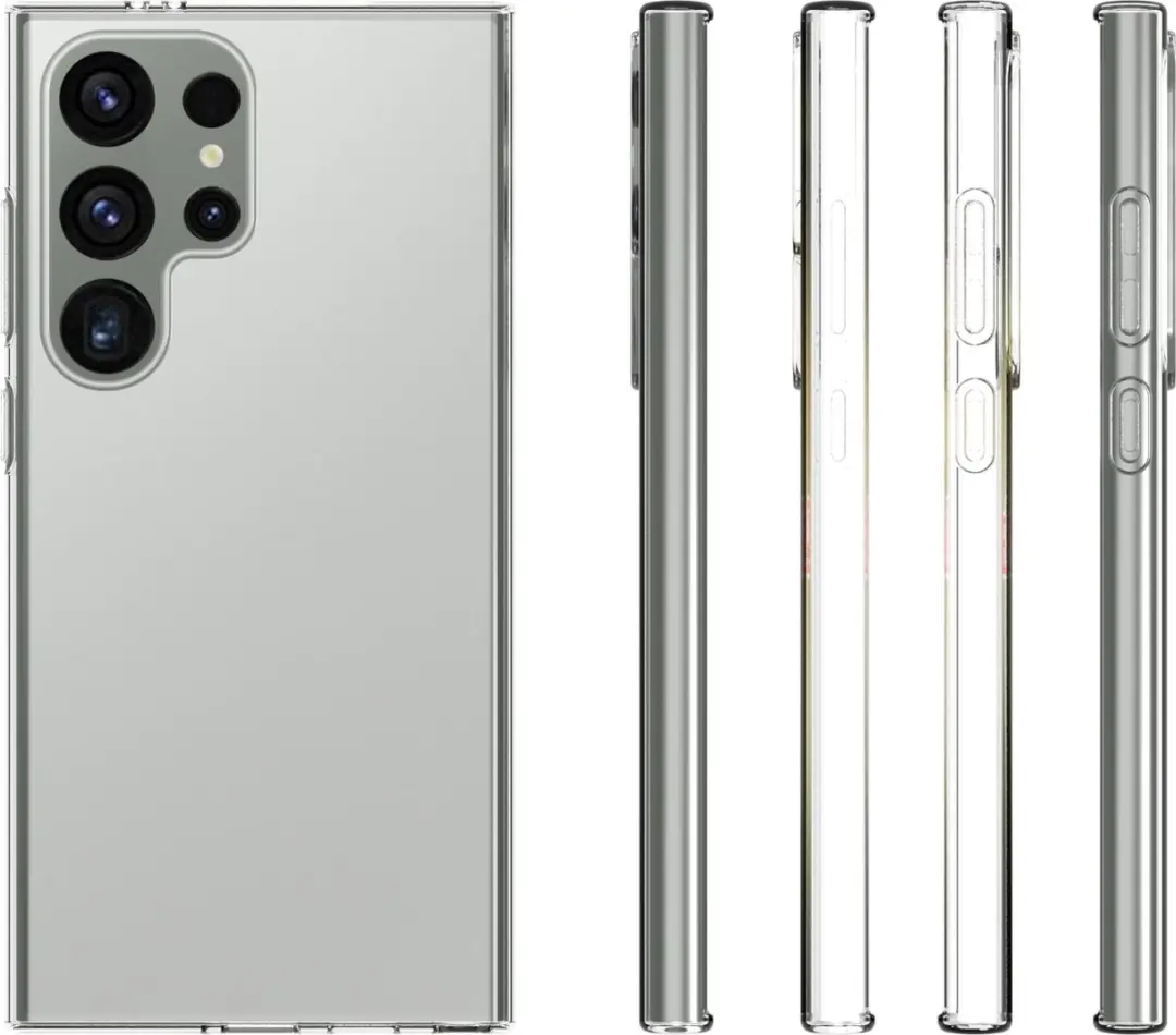 Fonu Transparant Siliconen Hoesje S24 Ultra - MPN 11065