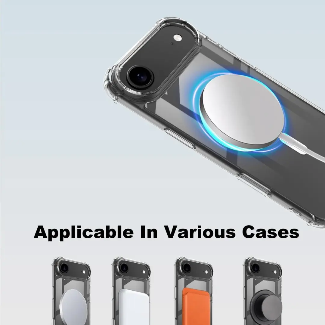 Fonu.nl iPhone Air Hoesje Transparant - MagSafe - 13572