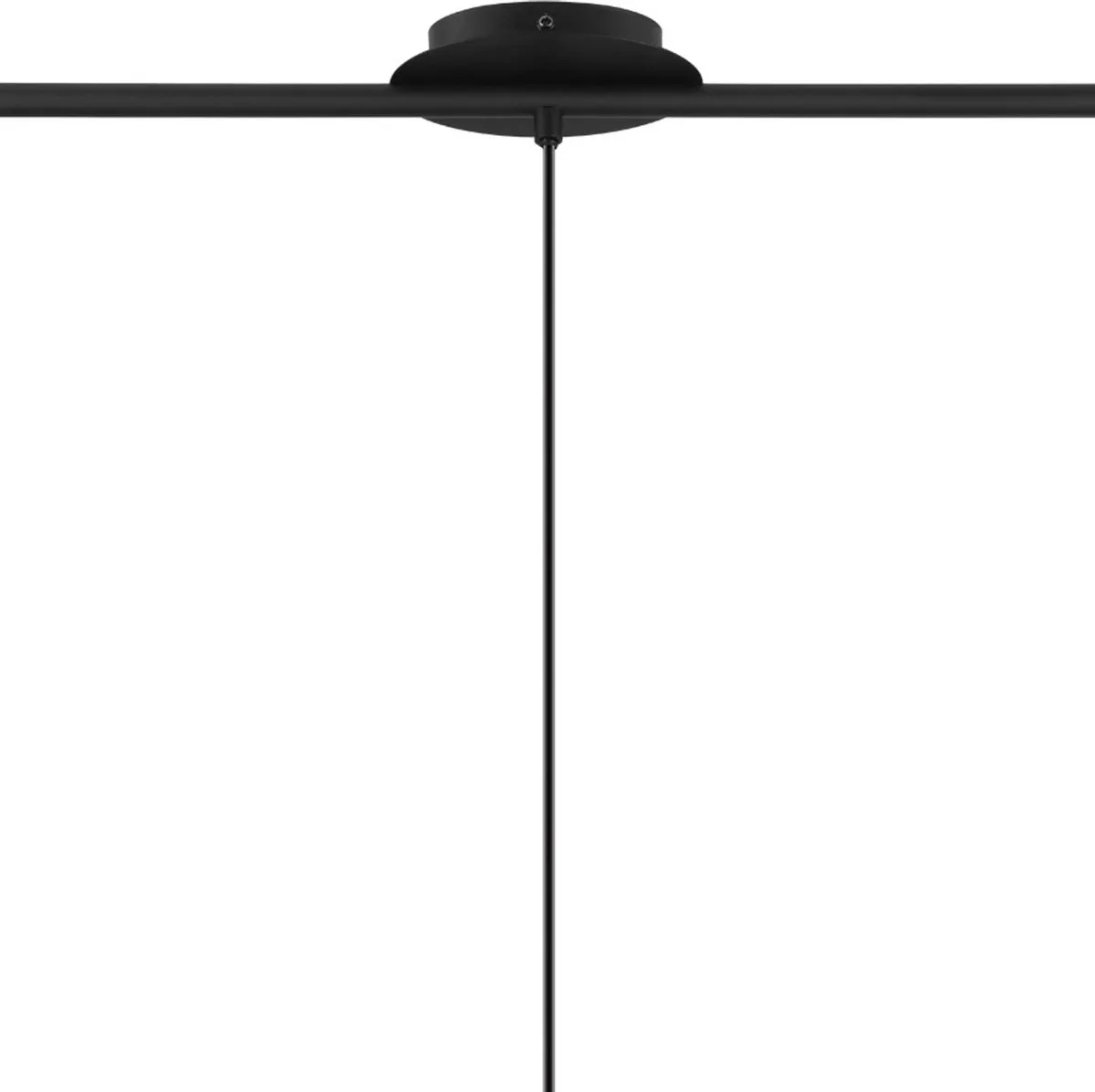 Eglo Mongu 1 Hanglamp E27 - 79,5 cm - Zwart/Bruin
